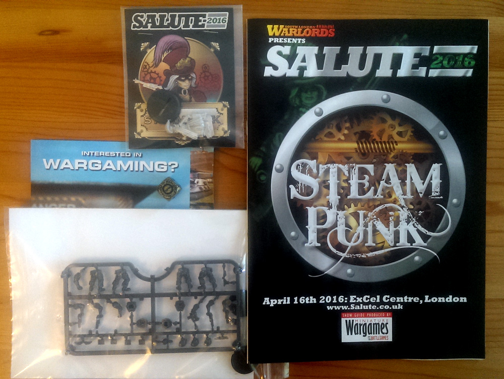 Salute 2016 exclusive themed miniature