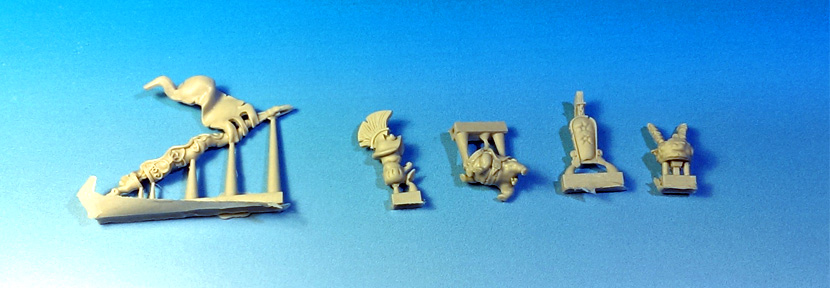 miniatures are in parts